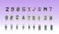 الملحقات الإشعاعية X-Ray ID علامات خطابات أرقام الرصاص لقراءة الأرقام